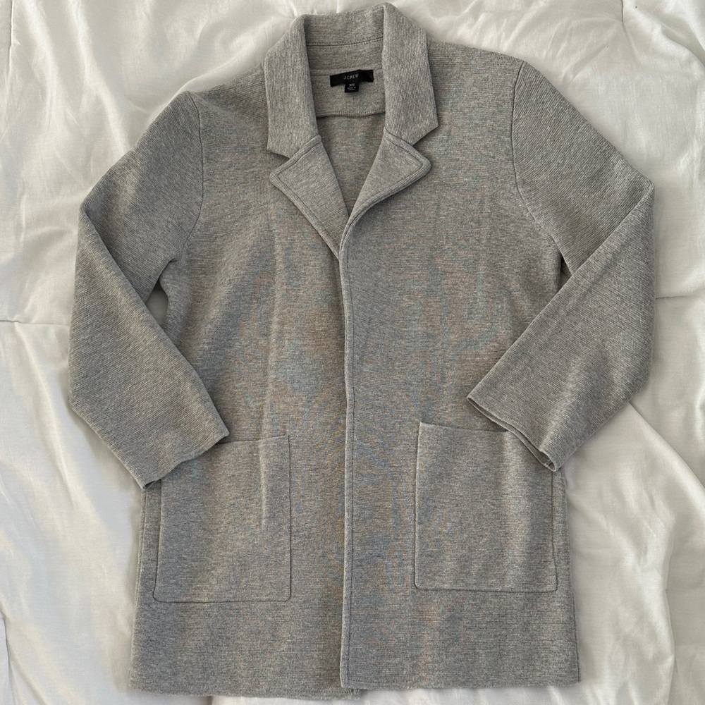 J. Crew Light Gray Women's Blazer
